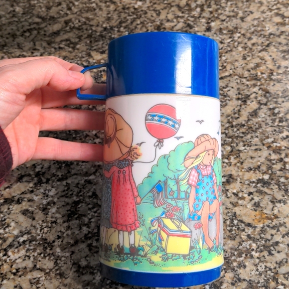 Holly Hobbie Vtg 70's Thermos - Picture 1 of 5